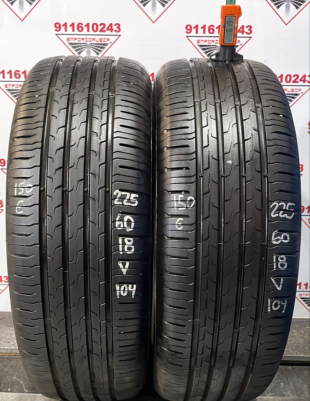 CONTINENTAL ECOCONTACT 6 USADO  225/60 R18 104 V
